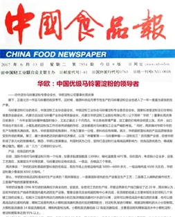 華歐：中國優(yōu)級馬鈴薯淀粉的領(lǐng)導者